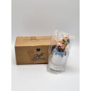 Avon Charming Thimble Collection Cat NOS with Box 1980s